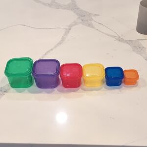 Colorful Food Storage Container Set